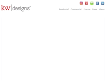 Tablet Screenshot of kwdesigns.com